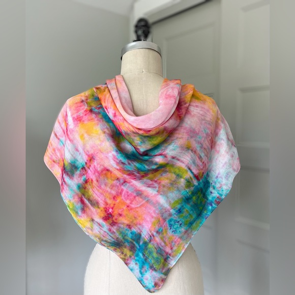 Tie Dyed Scarf - Picture 3 of 5